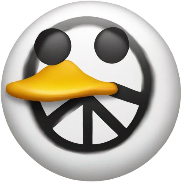 Duck face peace sign  emoji