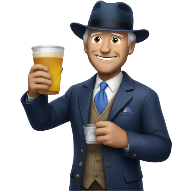 Joe Biden nightcap emoji