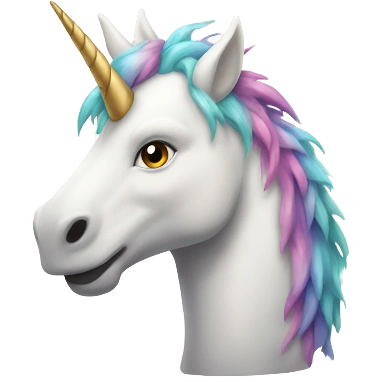 Unicorn dragon mix emoji