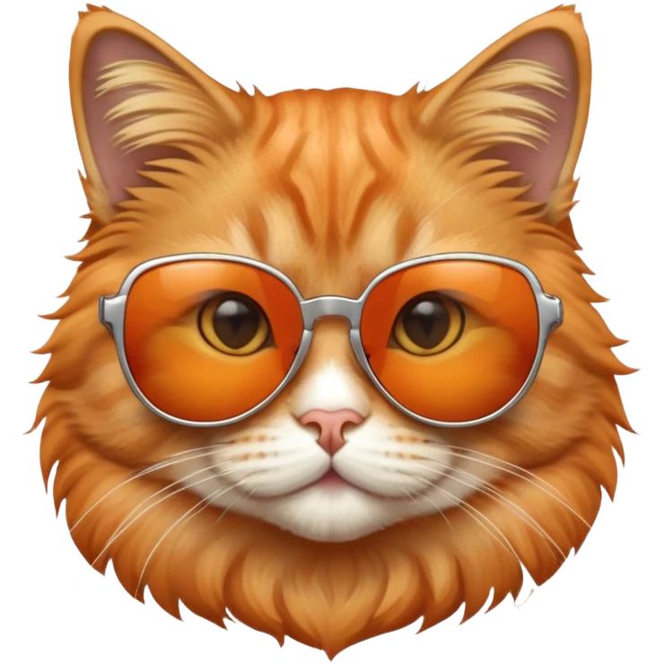Cat wearing sunglasses emoji