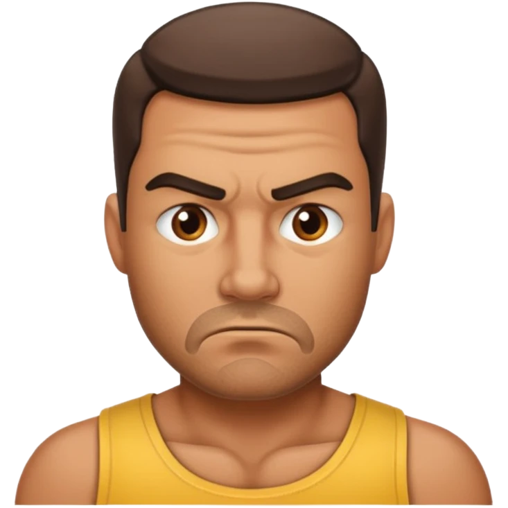 Tough guy emoji