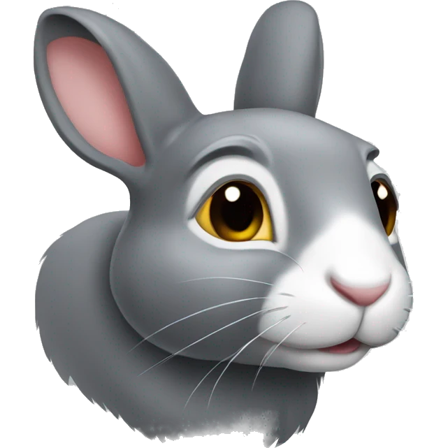 Rabbit gray  emoji