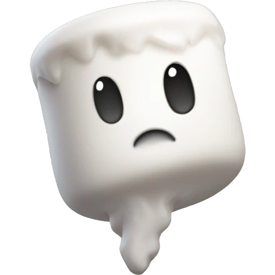 marshmallow plain emoji