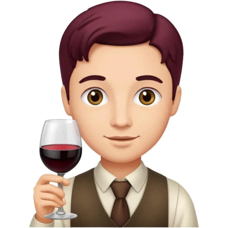 a wine taster emoji