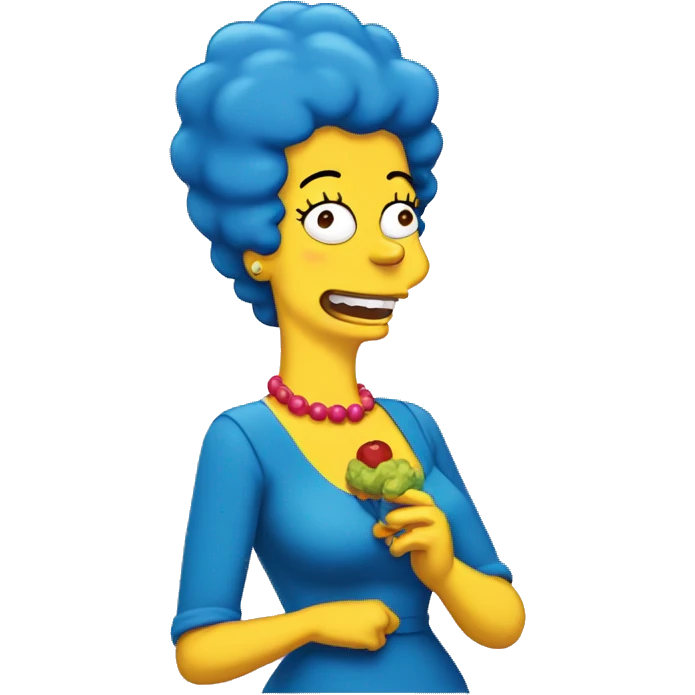 Marge Simpson emoji