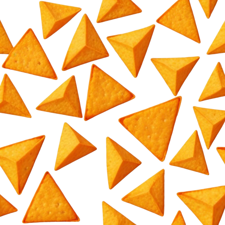 Chip of doritos emoji