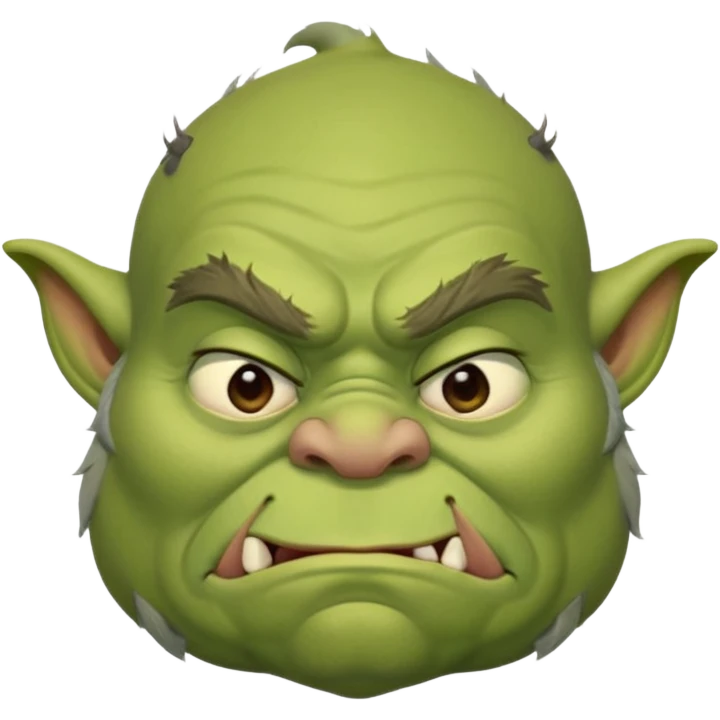 Sleepy Ogre emoji