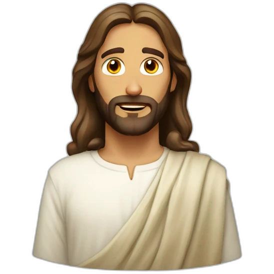 Jesus resurrected emoji