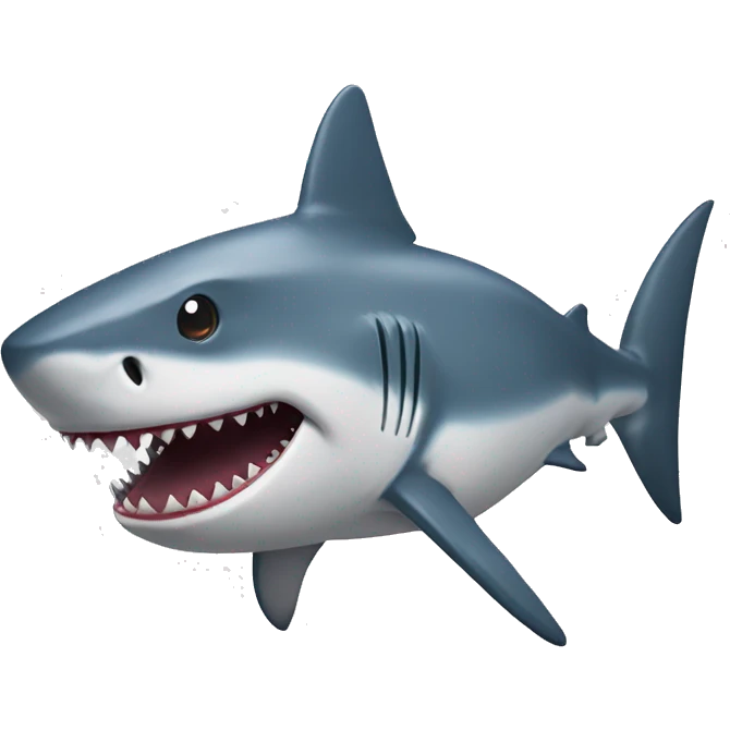 shark that looks like a dog emoji
