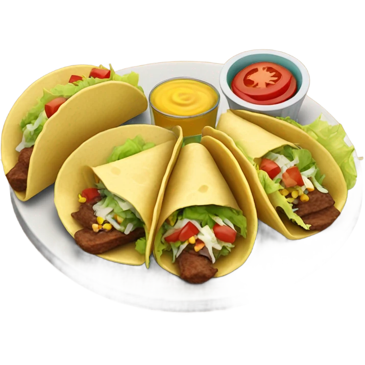 Tacos and tequila emoji