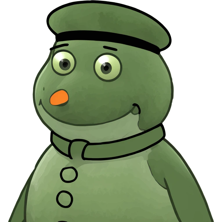 Poop snow man emoji