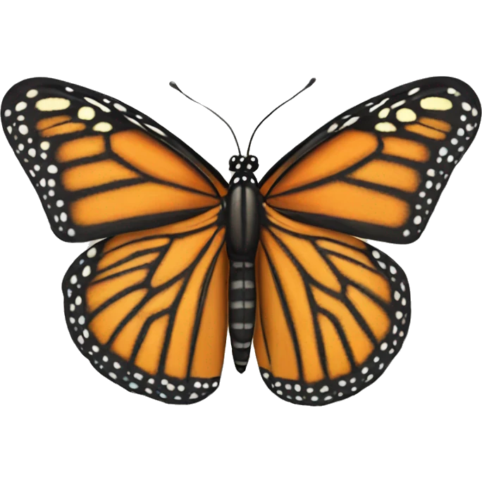 Monarch butterfly  emoji