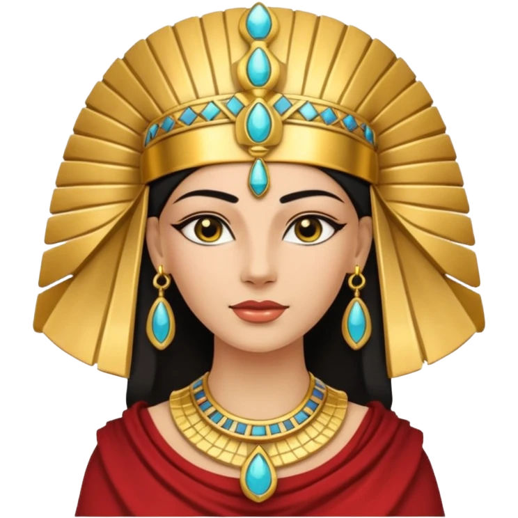 Queen,Ancient Egypt emoji