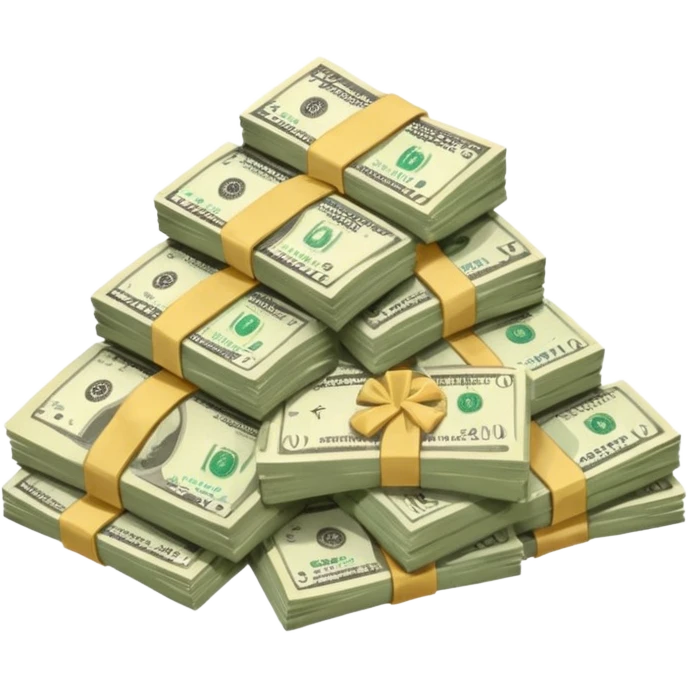 Dinheiro pouco emoji