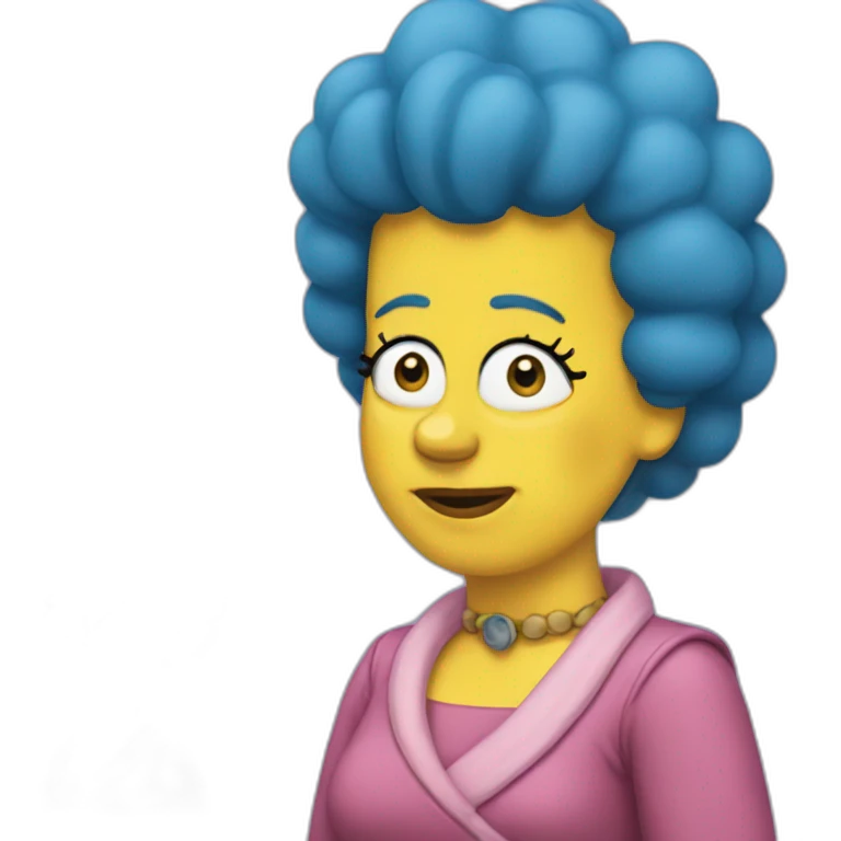 Marge simpson emoji