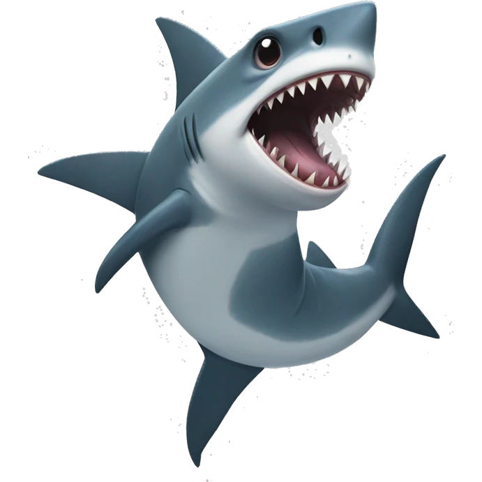 Shark and lizard dancing’s  emoji