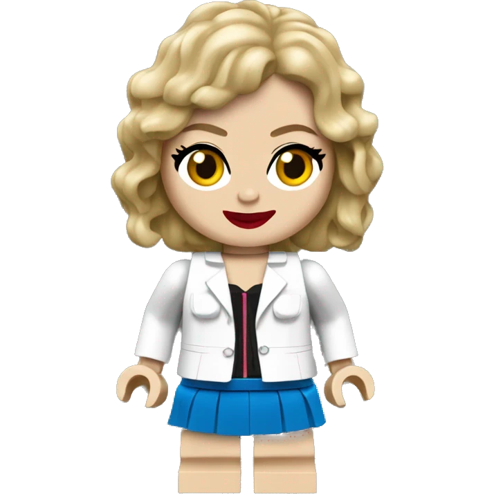 TAYLOR SWIFT lego full body emoji