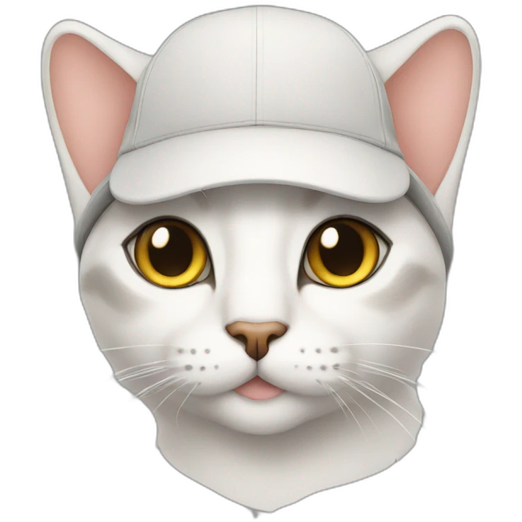 cat with cap emoji