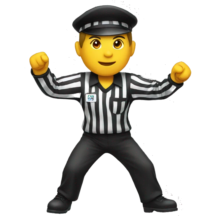 referee dancing tango emoji