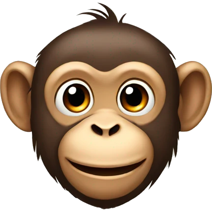 monkey with birthda emoji