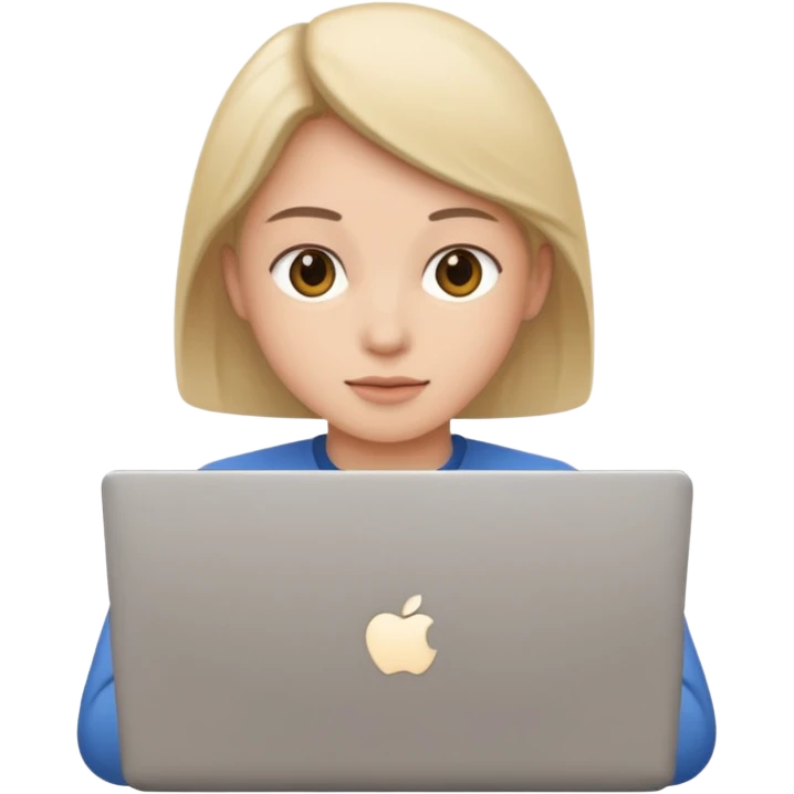 seller with laptop emoji