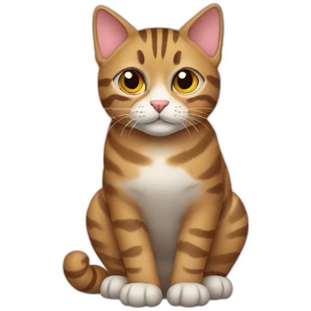 Tabby cat emoji
