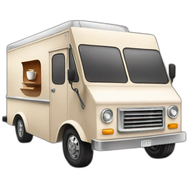 Coffee truck emoji