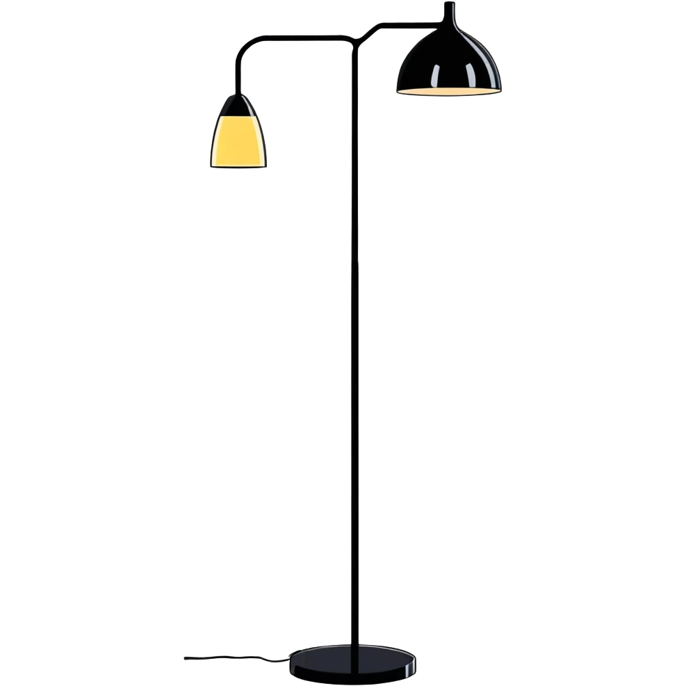 Modern Danish floor lamp emoji