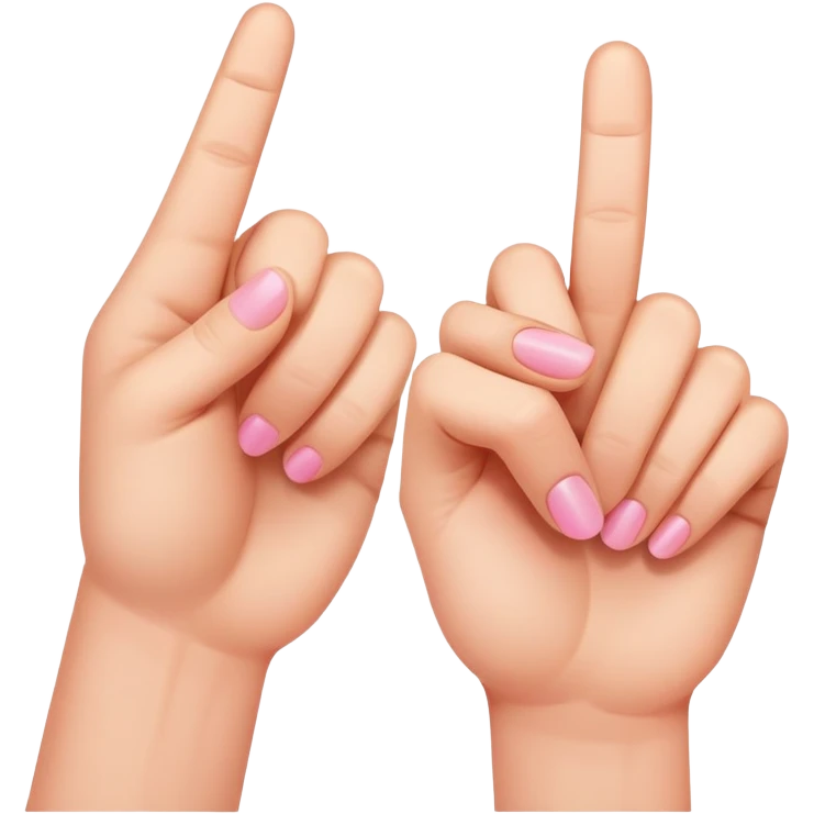 pinky finger up emoji