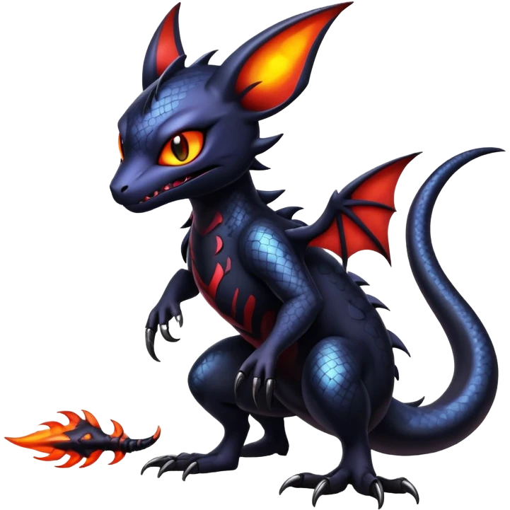 Shiny Epic Badass Gothic Noibat-Salandit-Litten-Hybrid emoji