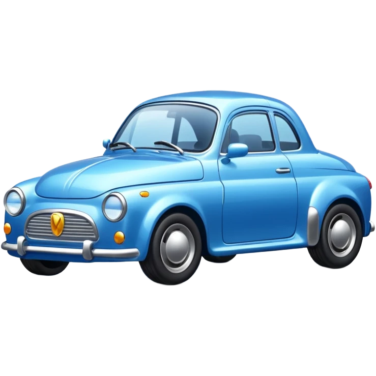 blue car emoji