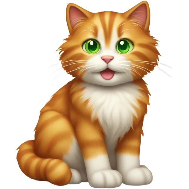 Ginger cat emoji
