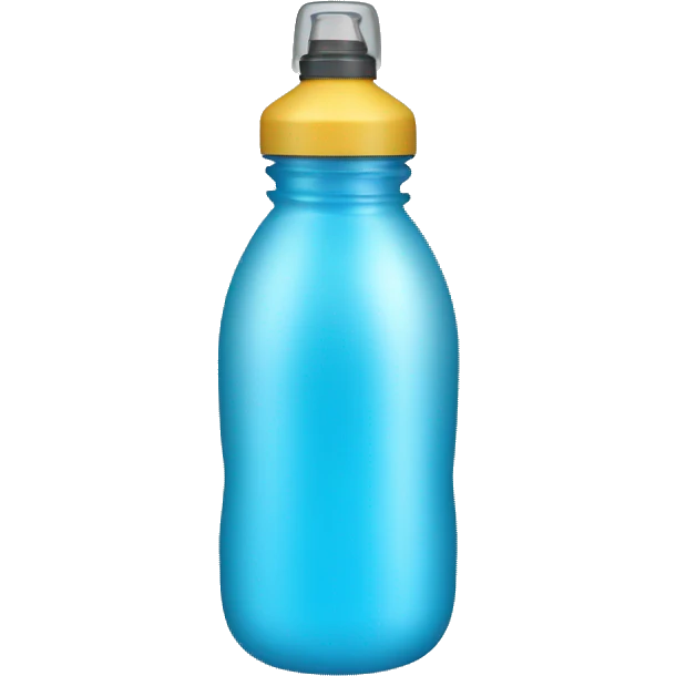 Water bottle emoji