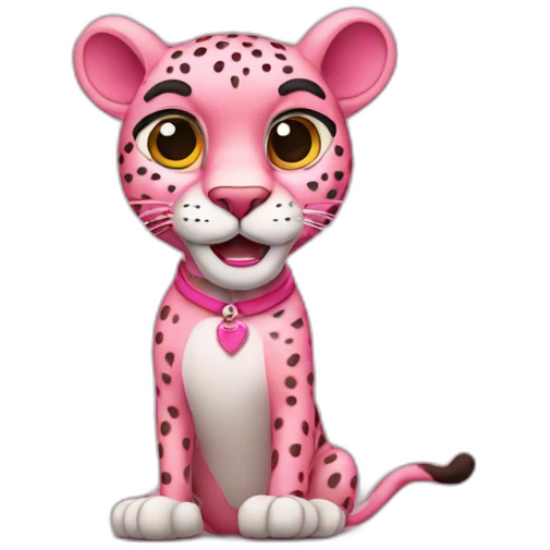 the pink panther emoji