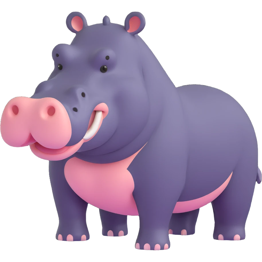 Hippopotamus emoji
