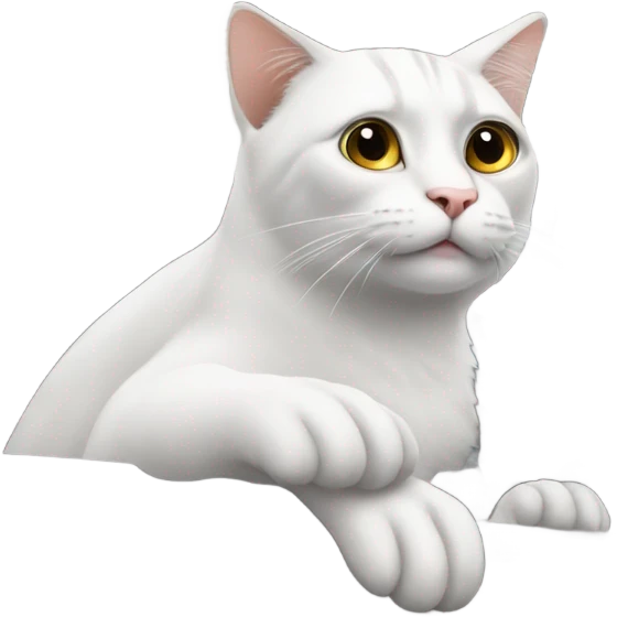 Cat driving car emoji