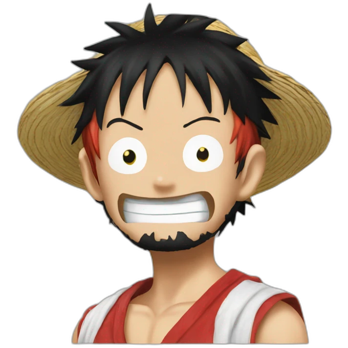 Luffy one piece emoji