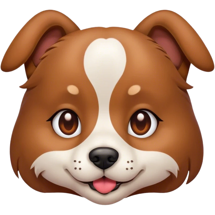 Dog with heart eyes  emoji