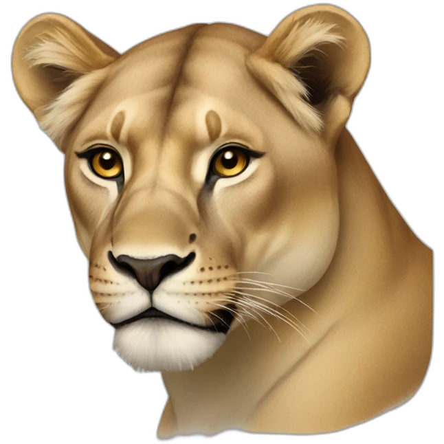 lioness emoji