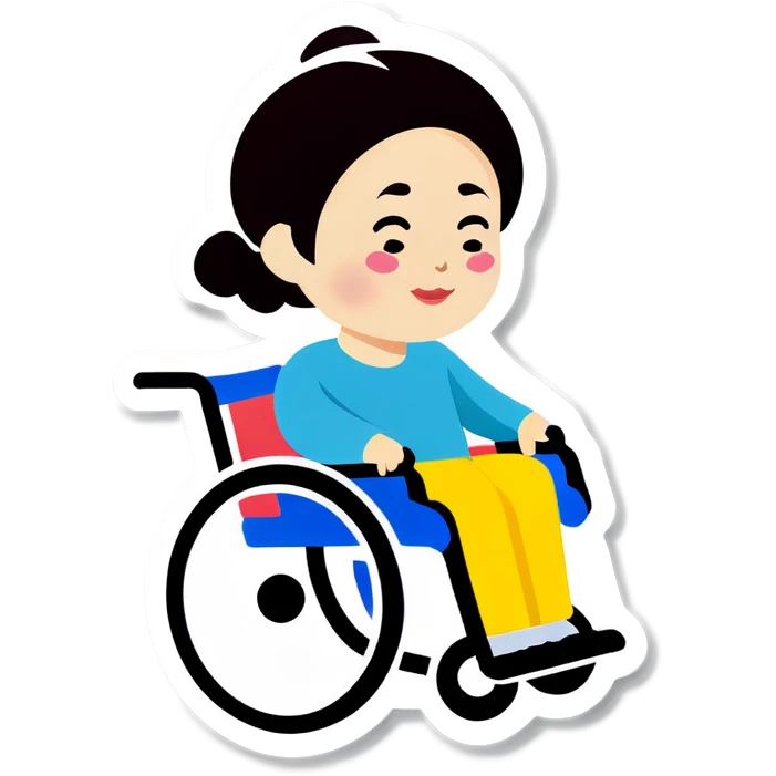 Disabled ugly asian emoji