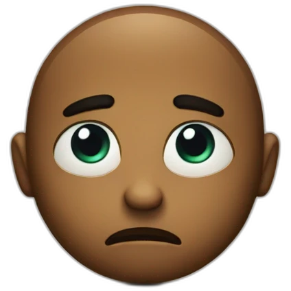 suspicious look emoji