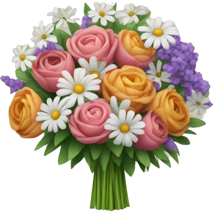 big bouquet of flowers emoji