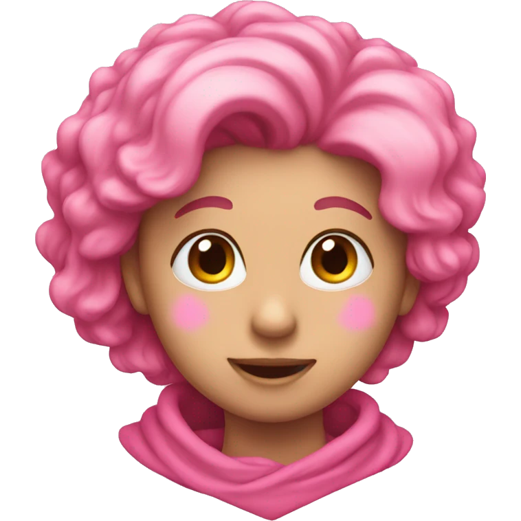A pink heart emoji