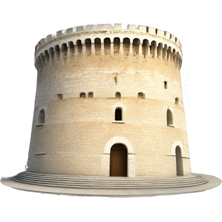Thessaloniki white tower emoji