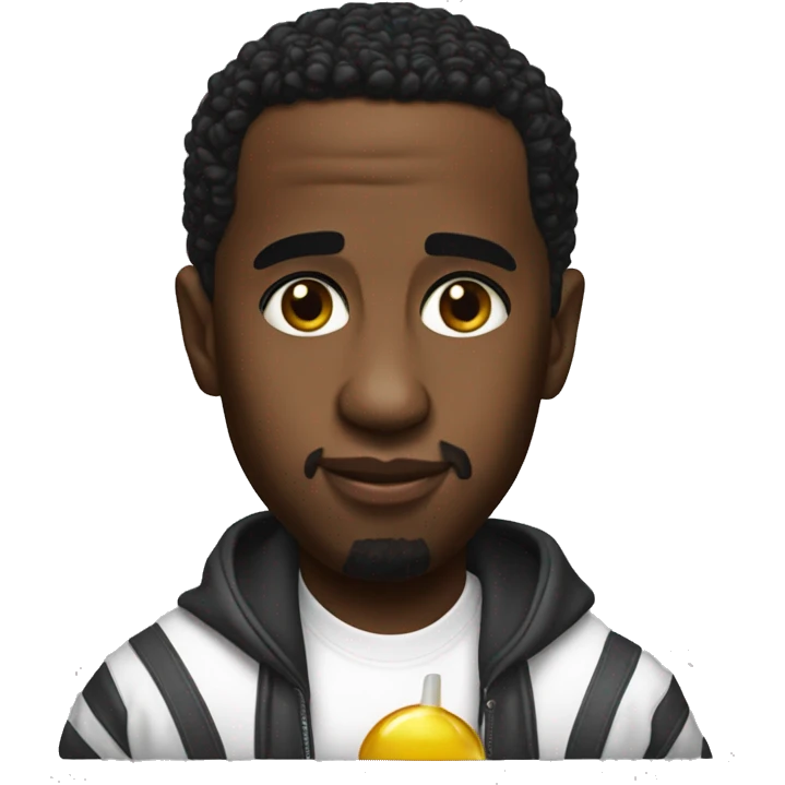 P diddy holding baby oil emoji