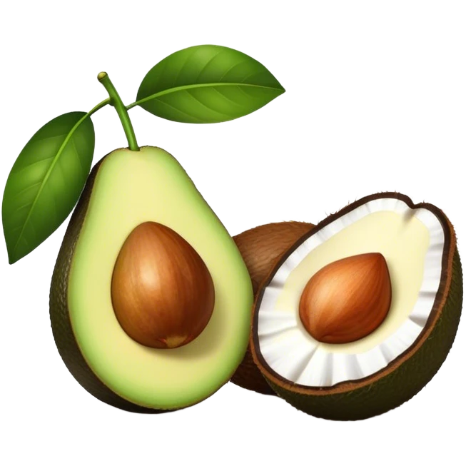 🥥🥑 emoji