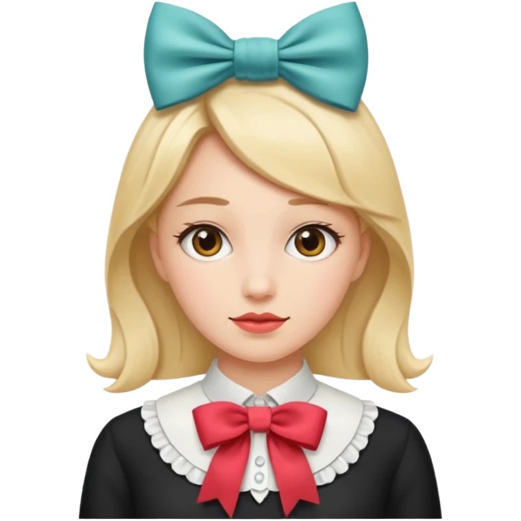 womenwith neckBow. emoji