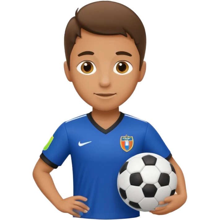 Jogador de futebol emoji