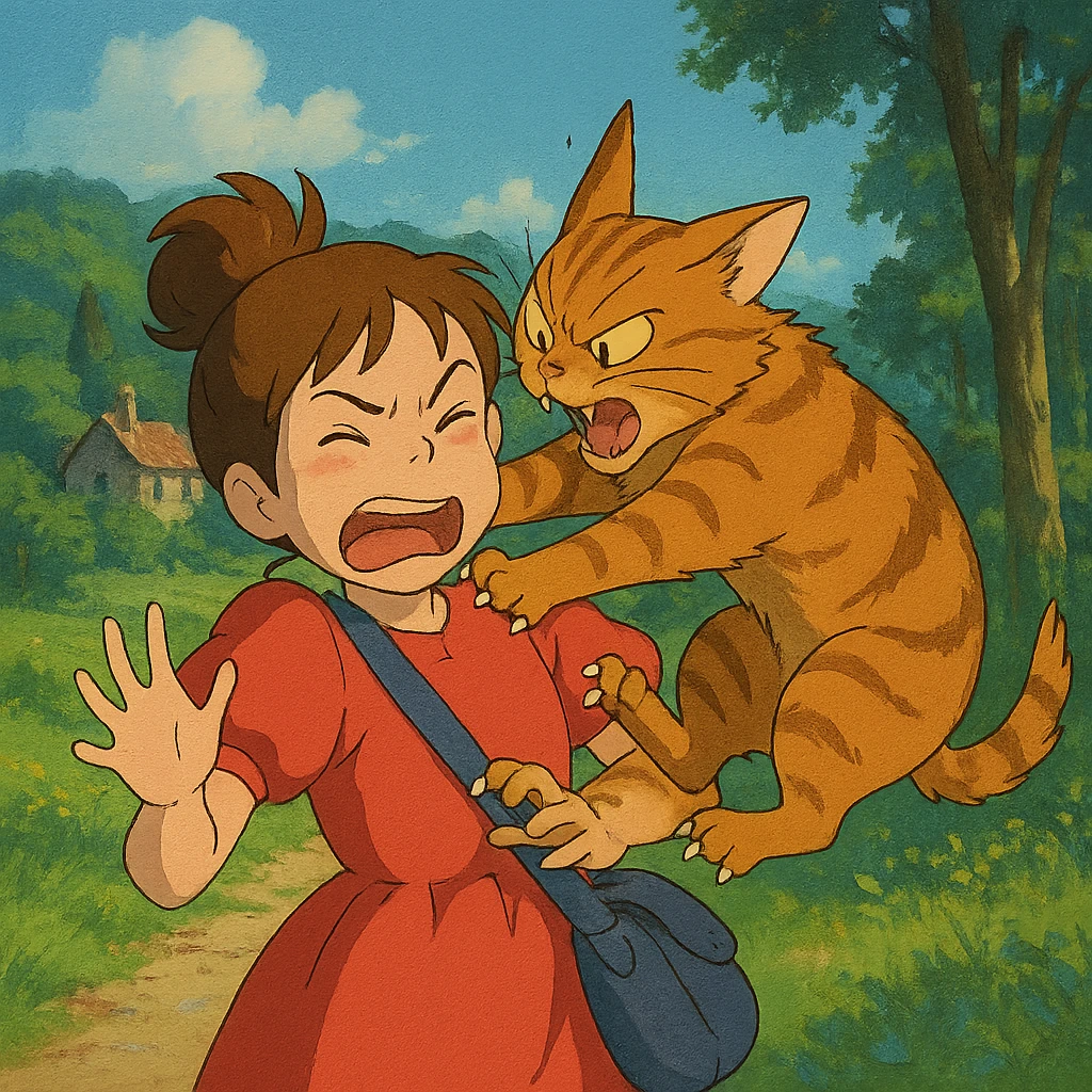 cat attack emoji