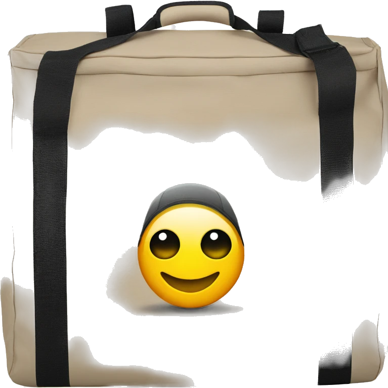 Photo equipment bag emoji
